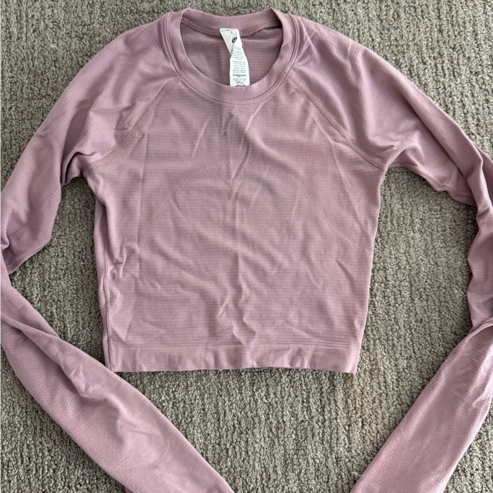 lululemon athletica Mauve Long Sleeve Top
